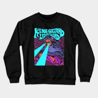 Psychedelic God King Gizzard & Lizard Wizard Crewneck Sweatshirt